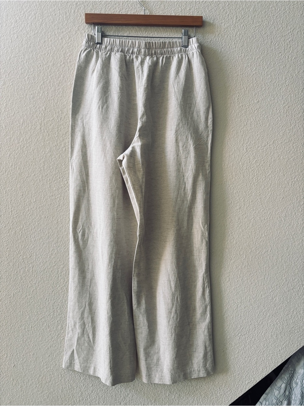 H&M Linen Blend Pants Wide Leg NWT - Picture 3 of 7